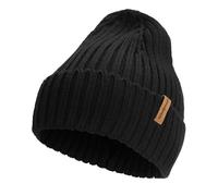 Woolpower - Beanie Rib - Mütze, Gr. One Size, schwarz (Black)