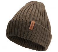 Woolpower - Beanie Rib - Mütze, Gr. One Size, braun (PineGreen)