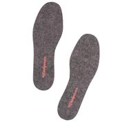 Woolpower Kinder-Filz-Einlegesohle – grau (RecycledGrey) – Größe 30-31