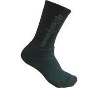 Woolpower Kinder Socken Logo 400 Forest Green 28-31