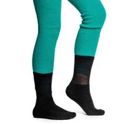 Woolpower Kids' Socks Logo 400 Pirate Black 19-21