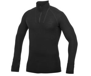 Woolpower Men's Zip Turtleneck Lite Black S