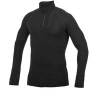 Woolpower Men's Zip Turtleneck Lite Black XXL