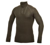 Woolpower Men's Zip Turtleneck Lite Pine Green XL