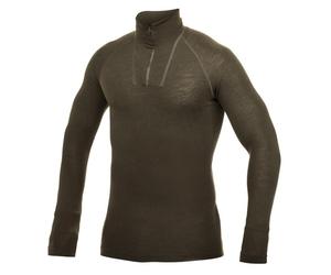 Woolpower Men's Zip Turtleneck Lite Pine Green XS
