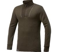 Woolpower POLO-Hemd 200 - Merino pine green XS