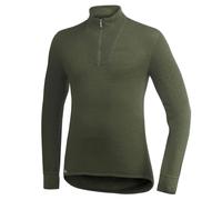Woolpower Zip Turtleneck 200 pine green M