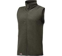 Woolpower Weste 400 Pine Green, M, Steingrauoliv