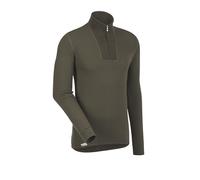 Woolpower Zip Turtleneck 200 pine green XXXL