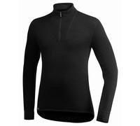 Woolpower Zip Turtleneck 200 (Farbe: Schwarz, Größe: XXS)