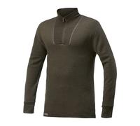 Woolpower Zip Turtleneck 200 (Farbe: Pine Green, Größe: XL)