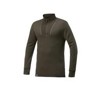 Woolpower Zip Turtleneck 200 (Farbe: Pine Green, Größe: XXL)