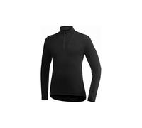 Woolpower Zip Turtleneck 200 (Farbe: Schwarz, Größe: XXS)