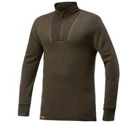 Woolpower Zip Turtleneck 200 Pine Green XXS