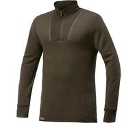 Woolpower Zip Turtleneck 400 Pine Green XXS