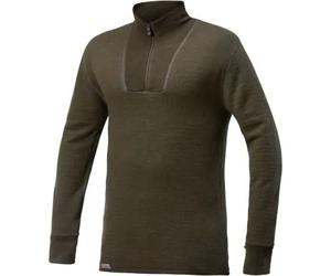 WOOLPOWER Zip Turtleneck 400 - Rollkragenpullover 400 mit Reißverschluss (Merino) dark navy L