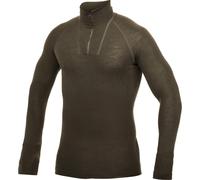Woolpower Zip Turtleneck Lite pine green L