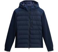 Woolrich - Bering Hybrid Jacket Melton Blue - Größe L - blue