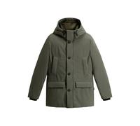 Woolrich - Logo Down Jacket - Größe XL - grau