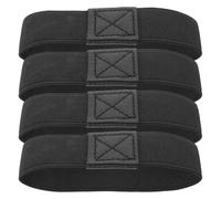 WOONEKY 2 Paare Elastische Schnürsenkel für Fußballschuhe Stretch-schnürbänder für Erwachsene Rutschfeste Schuhbänder für Sneaker und Sportschuhe Flexible Passform für Schmale Füße