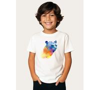 WOOOP Shirt "Sunny Bear" in Creme - Größe 152 | Kinder Oberteile
