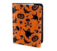 WOPQS Halloween Reisepasshülle 14 cm Reisezubehör Dokumentenhülle Blockier-Organizer