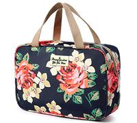 wordmouk Kulturbeutel Tragbare Kosmetiktaschen für Handtasche Groß, Kulturtasche für Damen Frauen Wasserdicht Reise Make-up Organizer Tasche Reisenthel Toiletbag zum Aufhängen Waschbeutel