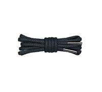 WorkerWalker Runde Schnürsenkel für Sicherheitsschuhe, Unzerbrechlich und Unzerstörbar, Schwer Entflammbar,aus Kevlar-Para-Aramidfaser, XTR Laces PRO, 1 Paar (91 - Schwarz / 90 cm - 35 inch)