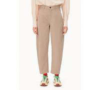 WORKWEAR CANVAS BARREL HOSE | 100% Bio-Baumwolle - braun (L)
