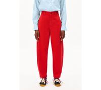 WORKWEAR CANVAS BARREL HOSE | 100% Bio-Baumwolle - rot (L)