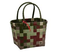 WORLD OF BASKETS ICE-BAG 5009-45-0 Original Shopper - Bunt, praktisch und zeitlos. Größe : 28 x 21 x 28/45 cm (Länge x Breite x Höhe/Griffe)