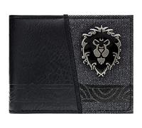 World of Warcraft Alliance Fraktion Insignien Portemonnaie Geldbörse Schwarz