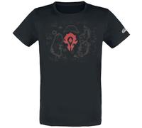 World Of Warcraft Azeroth Horde Männer T-Shirt schwarz L
