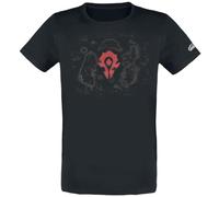 World Of Warcraft Azeroth Horde Männer T-Shirt schwarz S