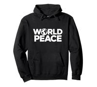 World Peace Classic Globe Unity Harmony Movement Pullover Hoodie