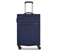 Worldpack Chicago 4 Rollen Trolley M 67 cm mit Dehnfalte blau