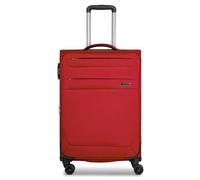 Worldpack Chicago 4 Rollen Trolley M 67 cm mit Dehnfalte rot