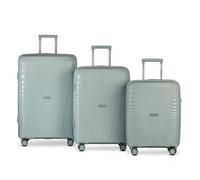 Worldpack Havanna 4 Rollen Kofferset 3-teilig blau