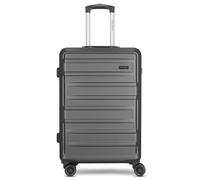 Worldpack New York 2.0 4 Rollen Trolley M 67 cm black-metallic (WP12346-2-01) schwarz