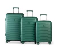Worldpack Kofferset Portland – 3-teilig, 4 Rollen – Graugrün