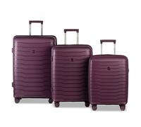 Worldpack Portland 4 Rollen Kofferset 3-teilig lila