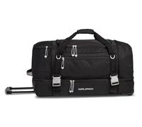 Worldpack Trolley Rollenreisetasche,: Praktische Reisetasche mit Rollen für Urlaub und Sport, 78 cm, 96 Liter, Farbe: Schwarz