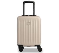 Worldpack Underseat Trolley Unisex mit ABS Hartschale, abnehmbaren Zwillingsrollen, 24L, 40x30x20 cm, 2,5 kg, arretierbares Gestänge, Handgepäck für RyanAir, Eurowings (Beige)