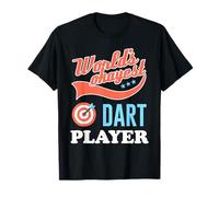 World's Okayest Dart Player T-shirt Funny Darts Tee