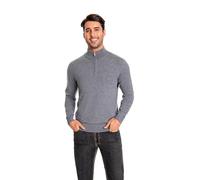 WOSICA Men's 100% Extrafine Merino Wool Long Sleeve Mock Neck Jumper