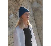 WOTE Mütze aus softem recyceltem Cashmere Mix Blau