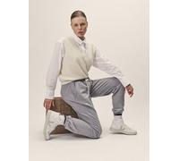 WOTE Strick Pullunder aus nachhaltiger Merino Wolle off-white M