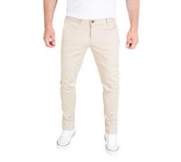 WOTEGA Adriano - Männer Chinohose - Herren Chino Hosen - Baumwoll Chinos Mit Stretch, Beige (Plaza Taupe 161105), W34/L32