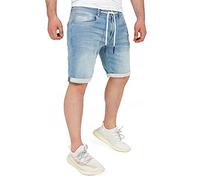 WOTEGA Blaue Jeans Shorts Herren Kurze Hose Männer Herrenmode Stylisch Stretch-Jeans- Short Pants Men Baumwoll Diego, (Captains Blue 184020), W29