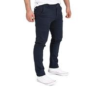 WOTEGA Glenn - Chino Hose Herren - Männer Chinohosen Slim Fit - Stretch Stoffhose, Blau (Sky Captain 193922), W32/L34